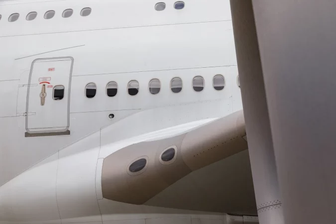 side of the Boeing 777 aircraft